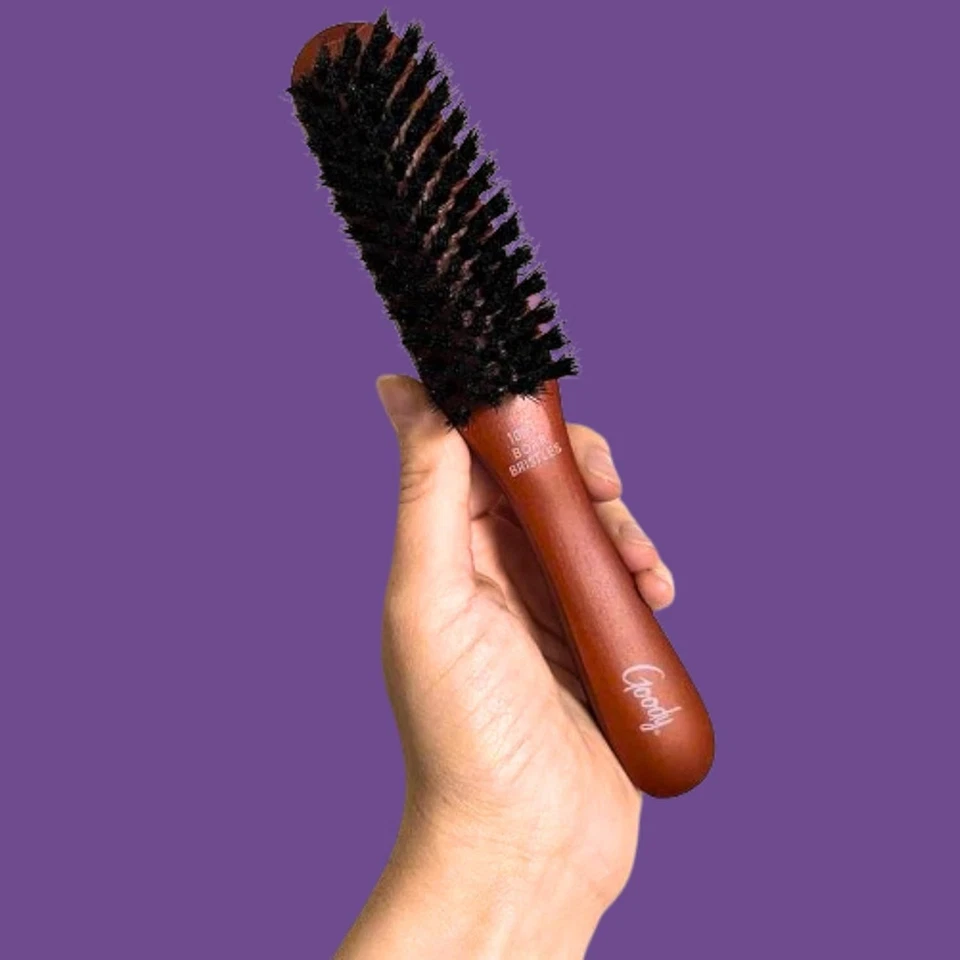 Goody Smooth and Sleek Wood Styling Brush with Natural Boar Bristles - Image 3 of 4