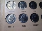 SUPERB 1938-1985 JEFFERSON NICKEL SET IN GEM BU WITH SILVER WAR NICKELS & PROOFS — photo 10