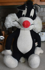 Vintage 1971 Sylvester Plush Looney Tunes Warner Bros Characters WB 26" Tweety