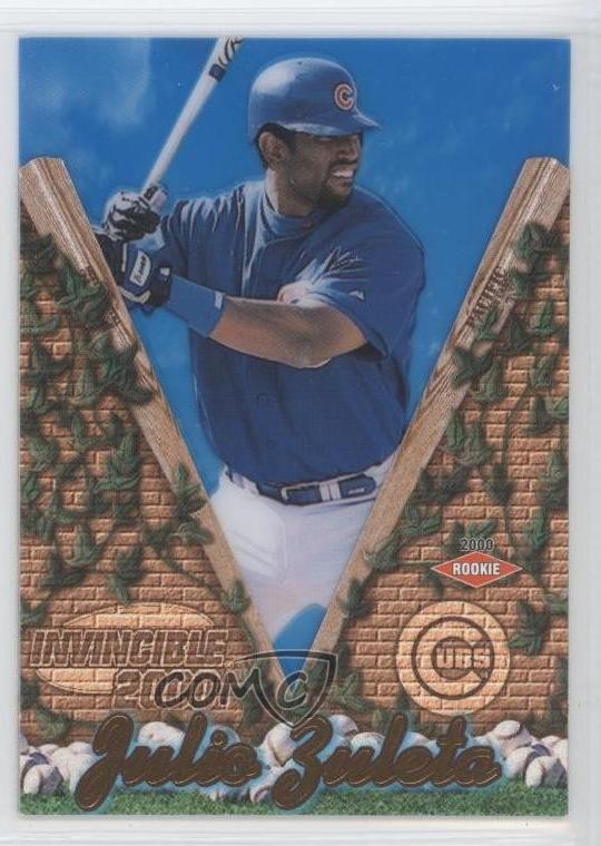 Julio Zuleta #32 2000 Pacific Invincible Baseball