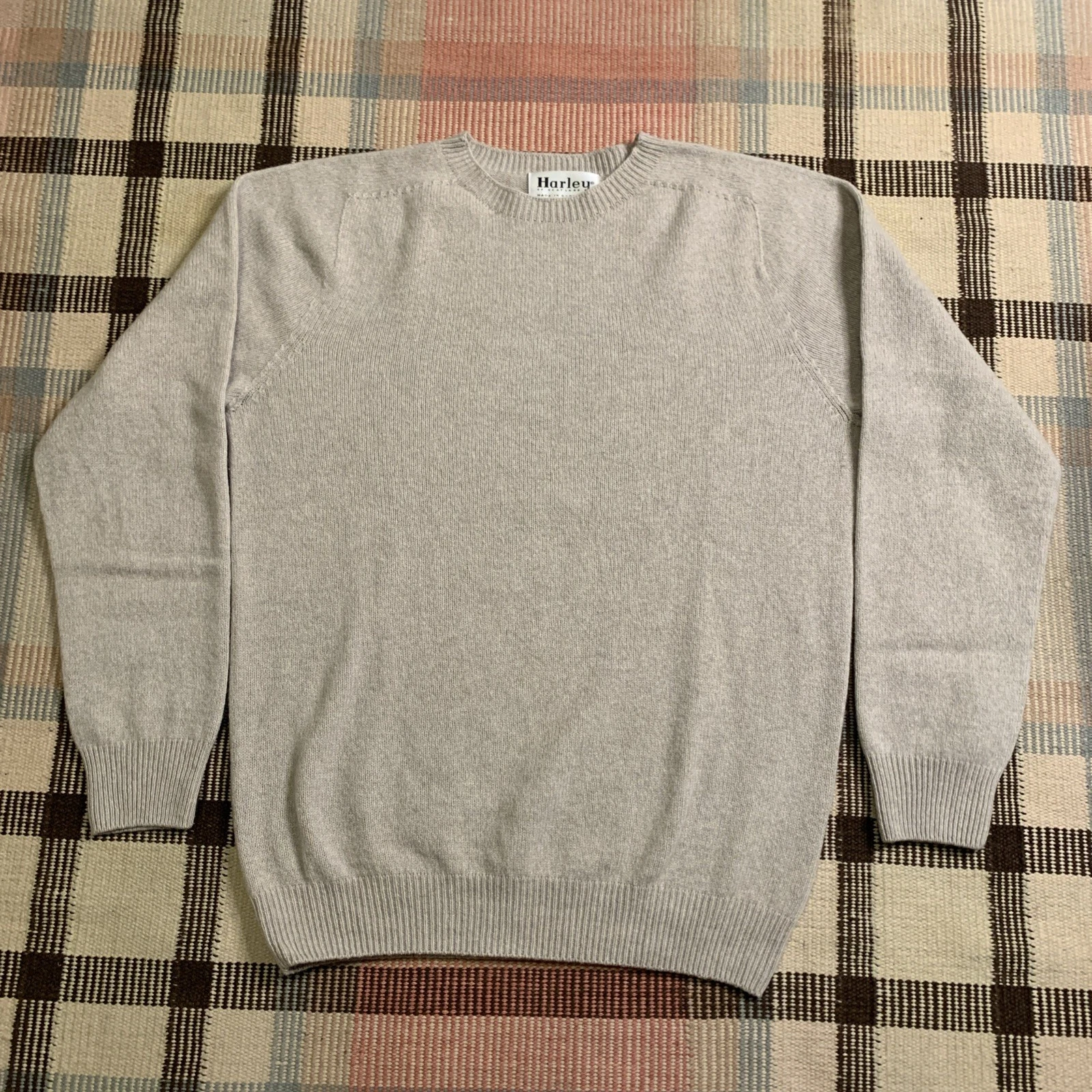 Harley Of Scotland Wool Sweater Crew Neck Size L!!!
Opens in a new window or tab