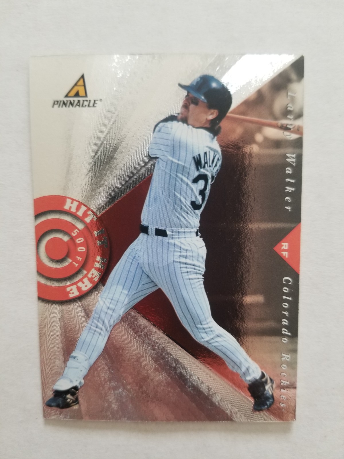 1998 Pinnacle Hit It Here #1 Larry Walker