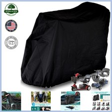 Cubierta de scooter eléctrico 48x22x38 pulgadas con resistencia al polvo y sujetadores de hebilla
