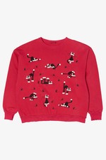Vintage Cat And Mouse Sweatshirt 1990s 