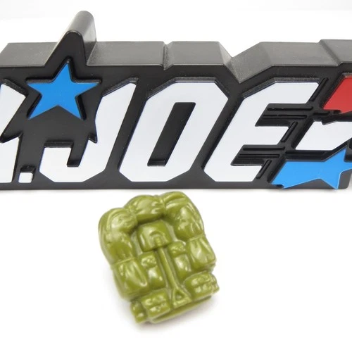 Steel Brigade Backpack Vintage 1987 GI Joe ARAH Figure Accessory MINT
