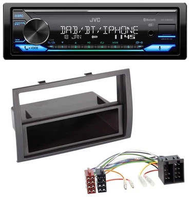 JVC Bluetooth DAB USB MP3 Autoradio für Citroen Jumper Peugeot Boxer Fiat Ducato - Bild 1 von 4