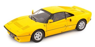 KK Scale 1:12 FERRARI 288 GTO YELLOW 1984 (OPENING DOORS, HOOD AND HEADLIGHTS)