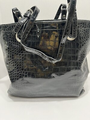 La Diva Women’s Black Shoulder Bag Purse