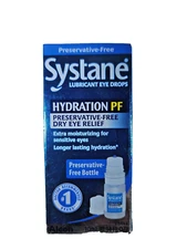 Systane Hydration PF Preservative free dry eye relief Eye Drops 0.34oz Exp:03/26