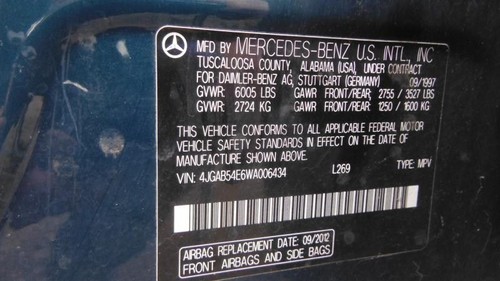 98 99 MERCEDES ML430 R. LOWER CONTROL ARM FR 163 TYPE ML320 AND ML430 264930 - Bild 3 von 12