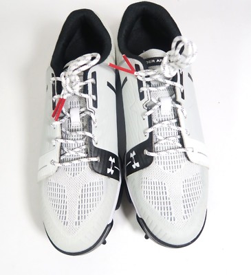 Under Armour Tempo Sport Golf Shoes White/Silver/Black  display picture 2