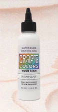 White Wood Stain - Crafty Colors Vibrant Water Based Wood Stains