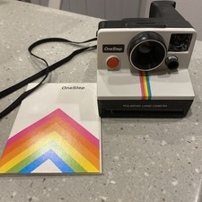Polaroid BC Series Land Camera Instant Rainbow One Step With Instruction Book