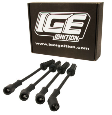 ICE 7MM RACE 1000 IGNITION LEADS FOR VOLKSWAGEN GOLF MK.4 AKL 1.6L I4