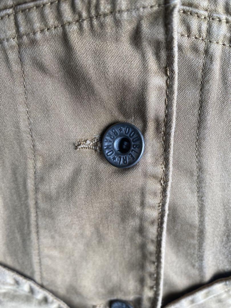 00s RRL ダブルアールエル　トラッカー ジャケット L ベージュ RRL - RRL ダブルアールエル 2ND TYPE バッファロー刺繍