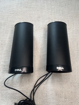 DELL AX210 0R125K 2.0 CHANNEL MULTIMEDIA STEREO SPEAKER SYSTEM USB POWERED