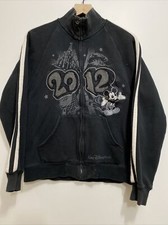 Walt Disney World Parks Girls Zip Up Sweater Black Mickey Size Small 2012