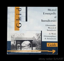 BOOK Romanian Ethnography Museum folk art architecture peasant costume pottery