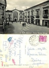 Cartolina di San Marco Argentano, chiesa - Cosenza, 1961