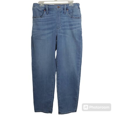 Madewell Jeans Pull On Elastic Waist Keefe Wash NWT Size 29 Boho Slouchy  Casual