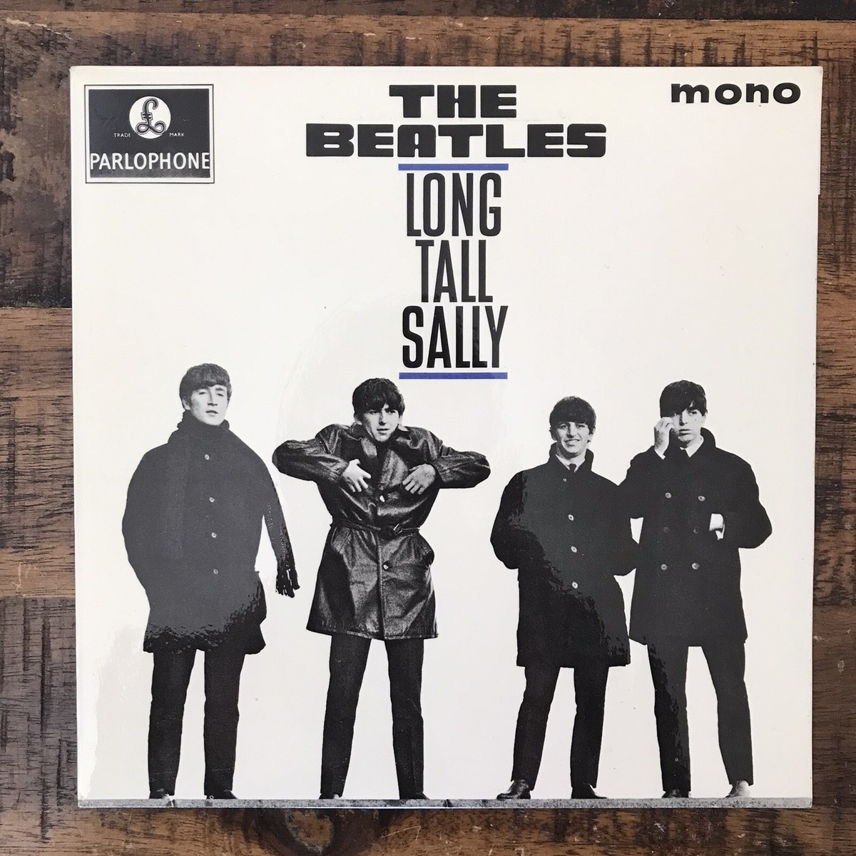 EP★BEATLES★Long Tall Sally UK Y/B Parlop The Beatles Long Tall Sally Orig UK 2nd Press MONO 7” EP