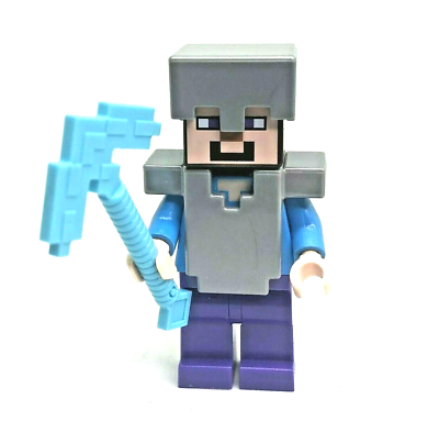 LEGO Minecraft: Steve Minifigure with Pickaxe