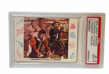 Cardo Trading Card 1958 Pirates graded Leaf Guild PSA 9 Francis L'Olonnis P8 usa