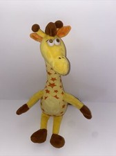 Geoffrey Toys R Us GIRAFFE Plush 17 2015 Stuffed Animal Toy Yellow Stars