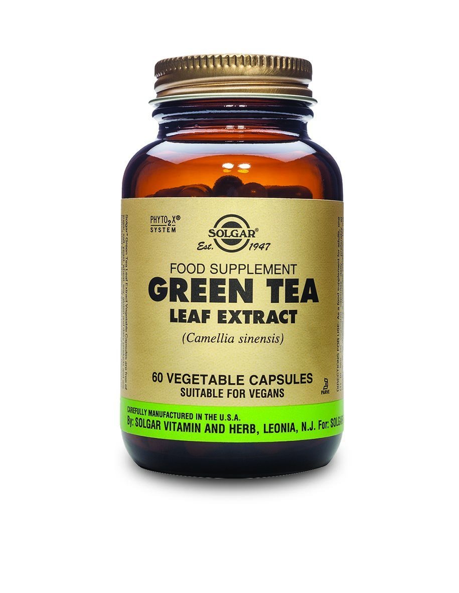 Solgar Green Tea Leaf Extract 60 Vegetable Capsules 33984041240 eBay