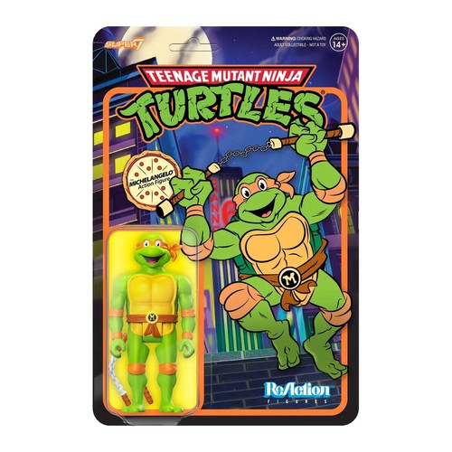 ZCWO TMNT x FOOLS PARADISE MICHELANGELO Figure Used From Japan