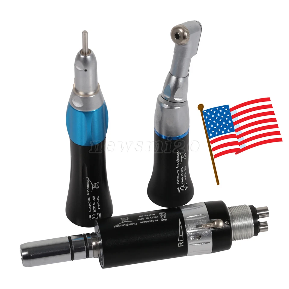 Pieza de mano dental de baja velocidad lenta estilo NSK 4 H motor de aire recto contra ángulo ns Foto 4 de 4