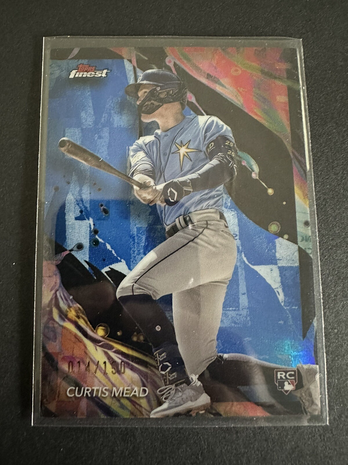2024 Topps Finest Curtis Mead Blue /150 - Uncommon 188