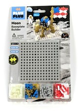 UPC 810265030663 product image for Plus-Plus Moon Baseplate Building Set with Glow-in-the-Dark Pieces, Ages 5-12 | upcitemdb.com
