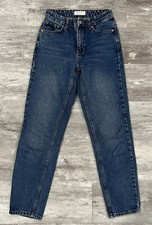 We the Free by Free People Mid Rise Straight Leg Jeans Size 25 Inseam 28  