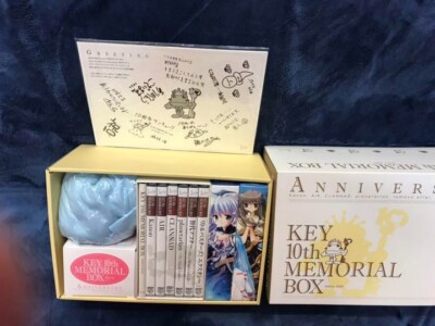 KEY 10th MEMORIAL BOX Kanon AIR PC Clannad Little Busters SP