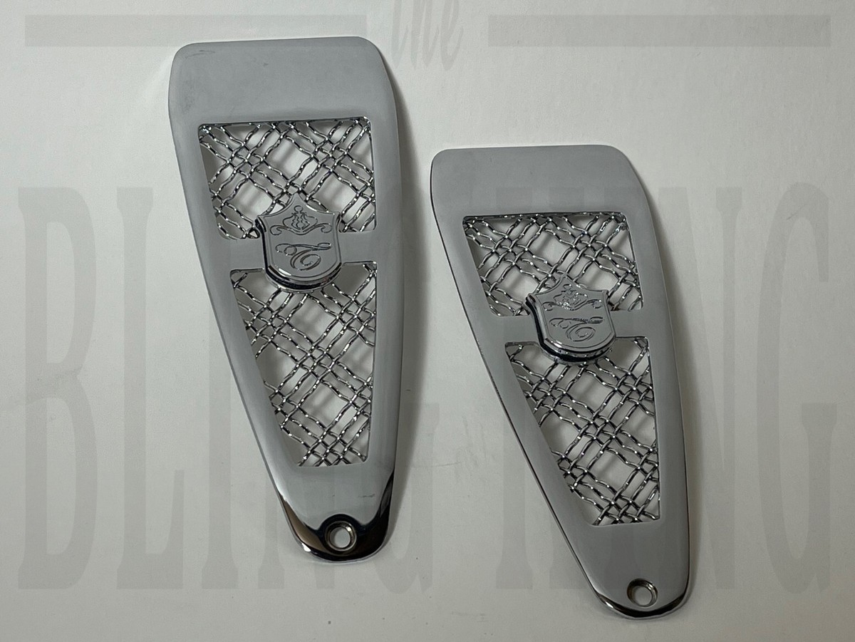1994-1996 Chevy Impala Caprice chrome mesh grill door jamb vents