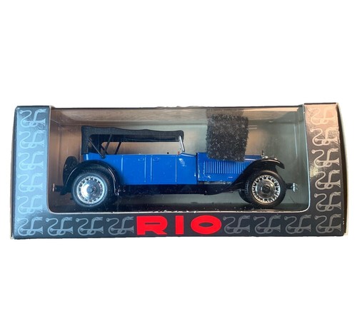 RIO 1932 BUGATTI 5000 CC MODELLO T 50 MODEL CAR | eBay