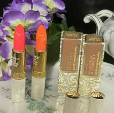 VINTAGE ULTIMA II CHARLES REVSON SUPER LUSCIOUS LIPSTICK METAL TUBE BOGO  PINK