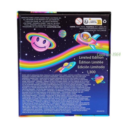 Lisa Frank & Loungefly Alien Sliding Enamel Pin LIMITED EDITION Pin NEW - Picture 22 of 24