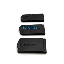 New USB/ AV OUT/ HDMI/ MIC Rubber Door Cover for Nikon D7100 D7200 Camera Part