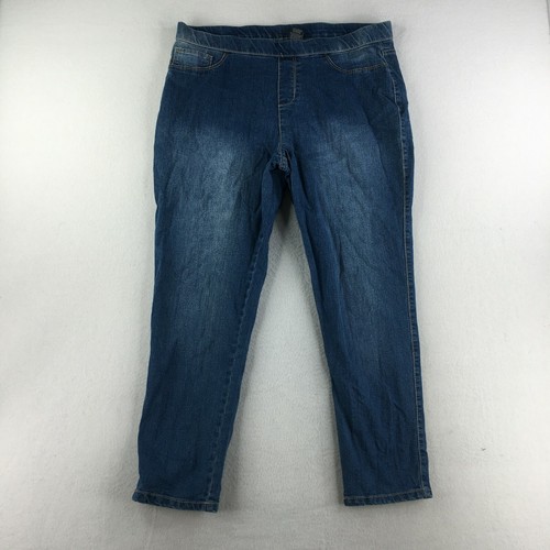 Faded Glory Jeans Womens 18 Pull On 