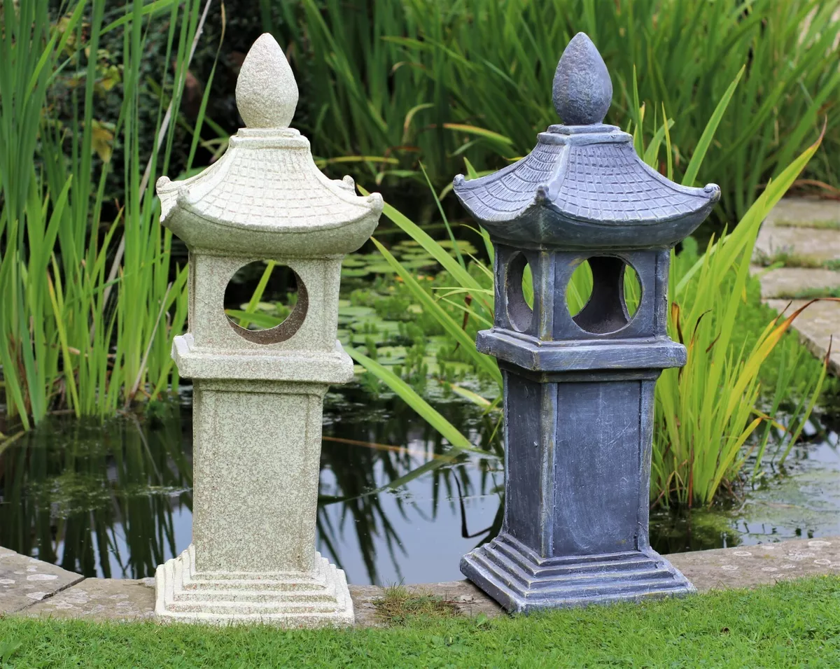 Large solar garden sale ornaments