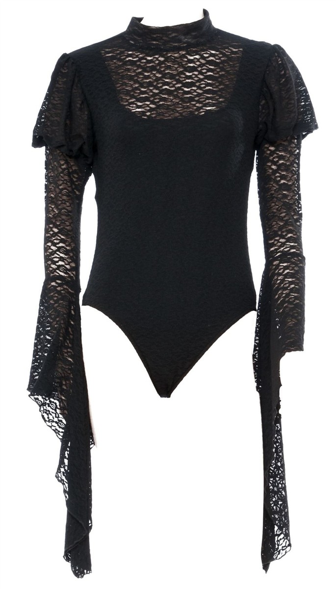Rubie's Opus Gothic Separates Blackout Bodysuit Fits up to Size 12