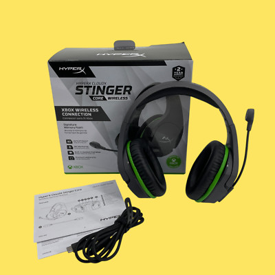 HyperX CloudX Stinger Core Wireless Gaming Headset Black/Green #4351 z39b17 (VH)
