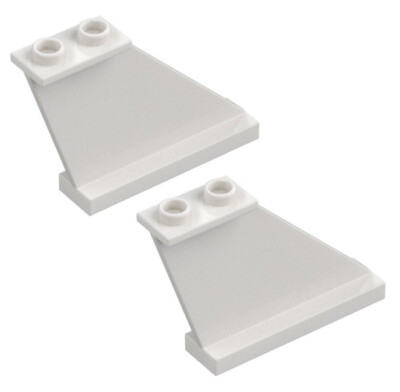 FIN -NOR7.5フィンノール LEGO 2340 - Pack of 2x - NEW Tail Fin Rudder 1x3x4 - White | eBay UK
