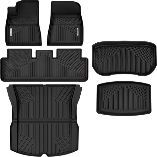 TESLA Model 3 Premium Velvet Vloermatten / Interieurmat EV TESLA Model 3 Premium Velvet Vloermatten / Interieurmat EV