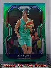 2021 Panini WNBA Prizm Green Prizms #11 Kia Nurse Phoenix Mercury