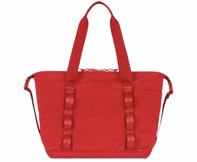 Supreme Cordura Dark Red Zip Tote Bag FW20B13 100 Authentic Travel Bag