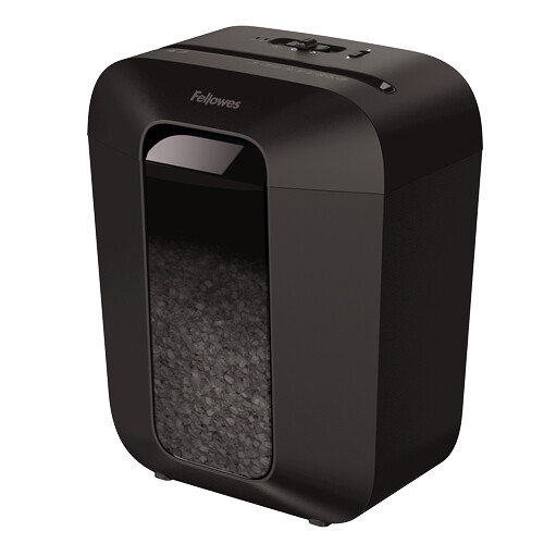 Fellowes FS-5S Distruggidocumenti A Strisce P1 – 5 Fogli, Cestino 11L, Compatto E Silenzioso, Uso Domestico, Garanzia 2 Anni