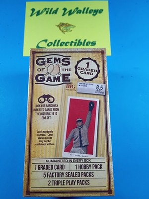 2019 GEMS OF THE GAME BASEBALL BOX MJ HOLDINGS EXTREMELY RARE EDITION BEST  BOX